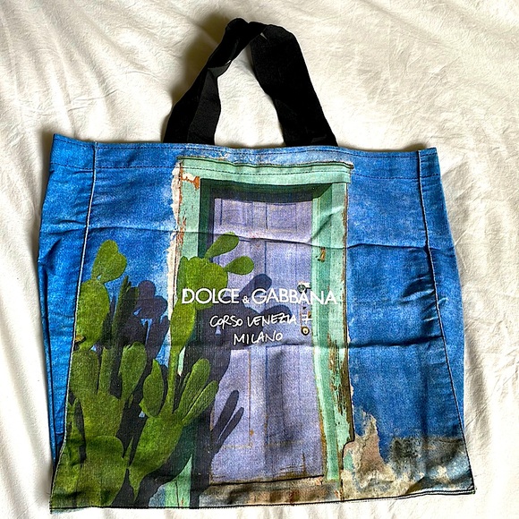 Dolce & Gabbana Handbags - Dolce and Gabbana authentic cotton bag